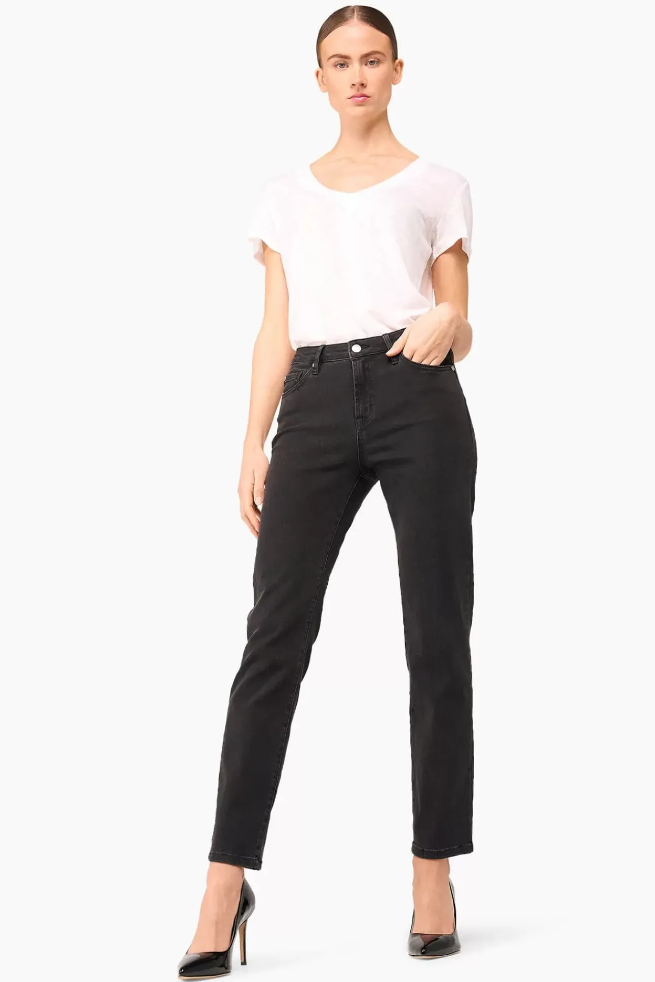 JANICE Denim^Mom Jeans Cooper Zwart 410