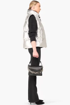 JANICE Jassen^Puffer Vest Dames Byron Silver