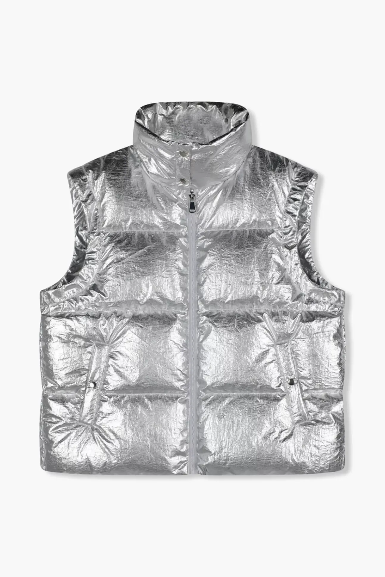JANICE Jassen^Puffer Vest Dames Byron Silver