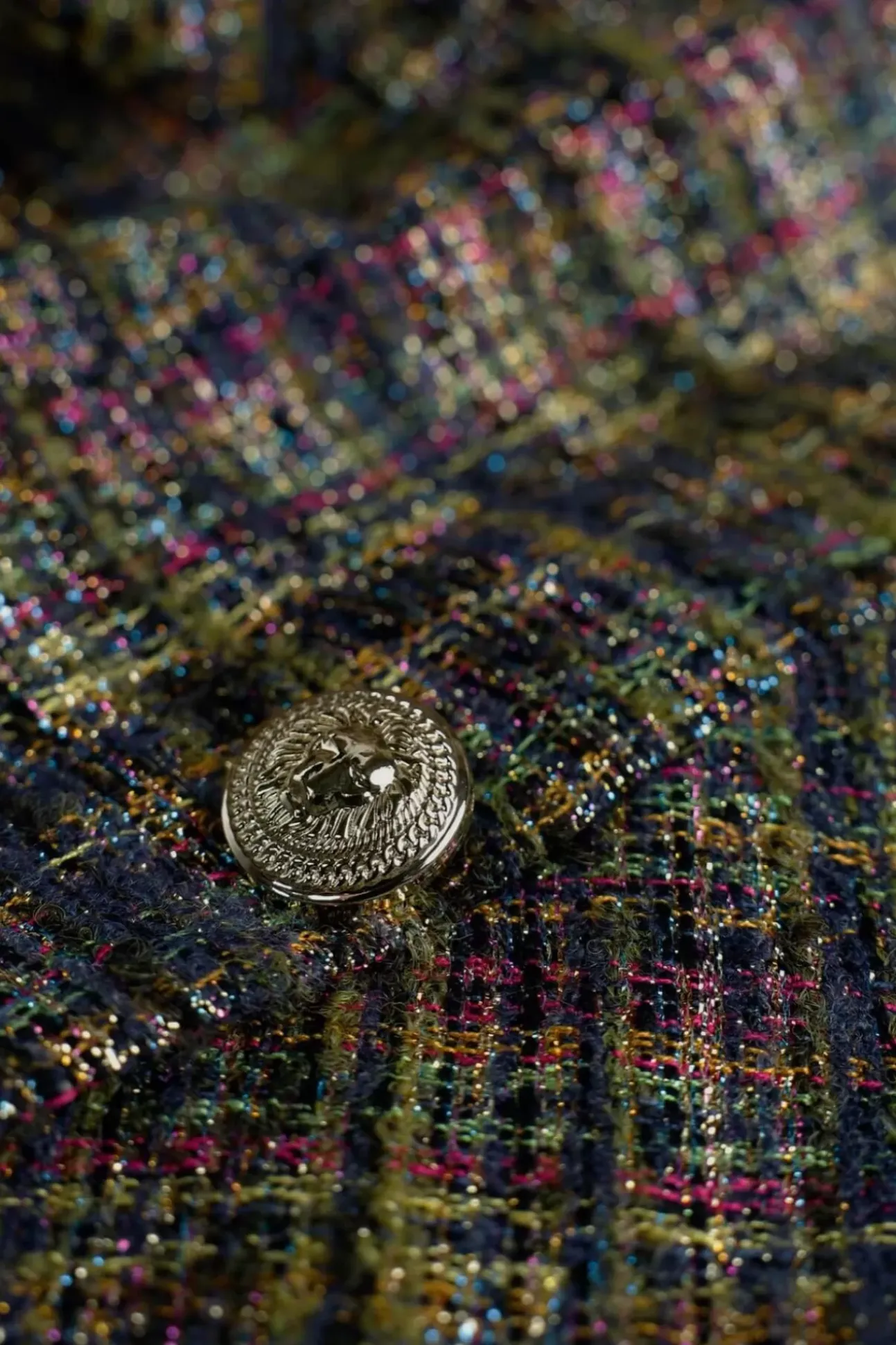 JANICE Rokken^Rok Tweed Lurex Dwight Groen