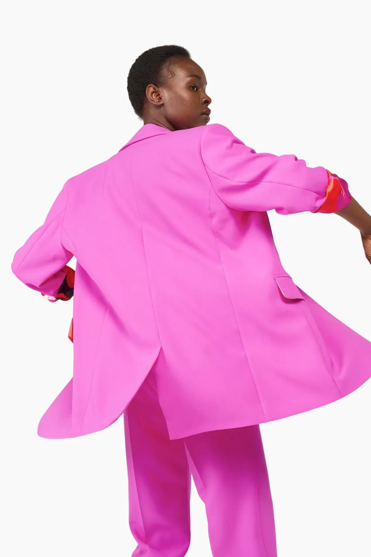 JANICE Pakken^Roze Oversized Dames Pak
