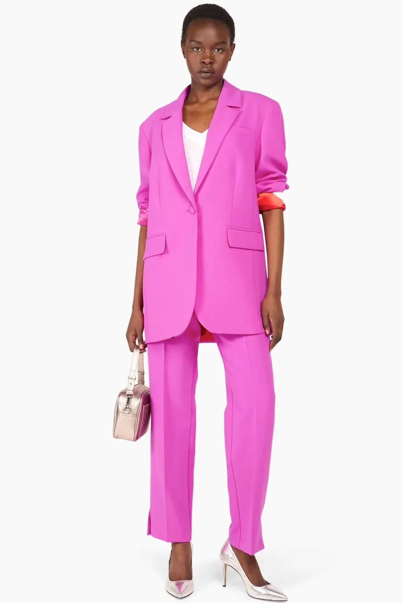 JANICE Pakken^Roze Oversized Dames Pak