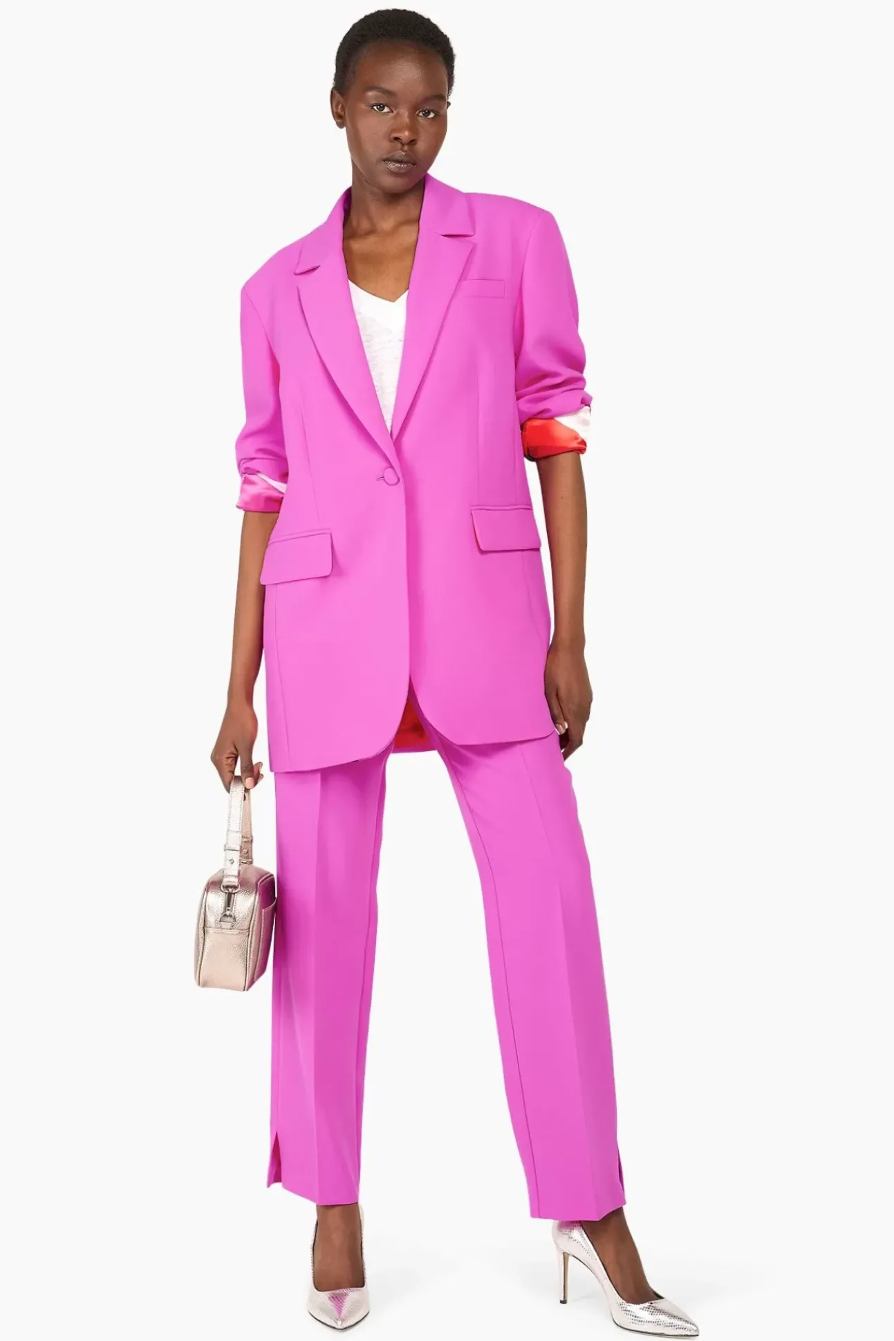 JANICE Pakken^Roze Oversized Dames Pak