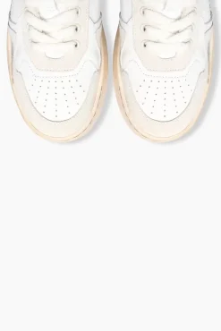 JANICE Sneakers^Sneakers Dames Duncan White Silver Glitters
