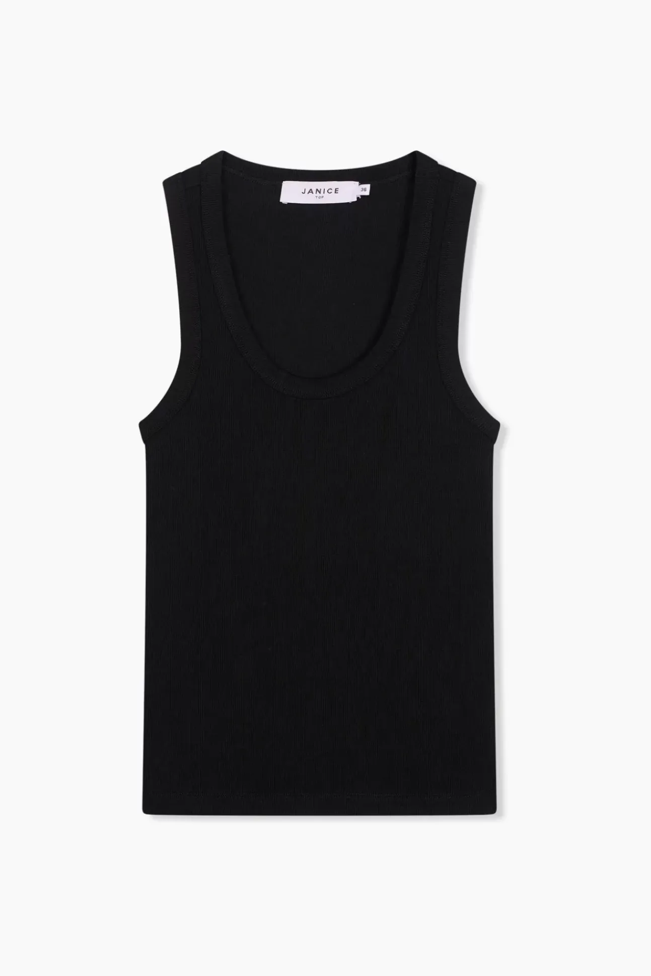 JANICE T-Shirts^Tanktop Dames Joni Zwart