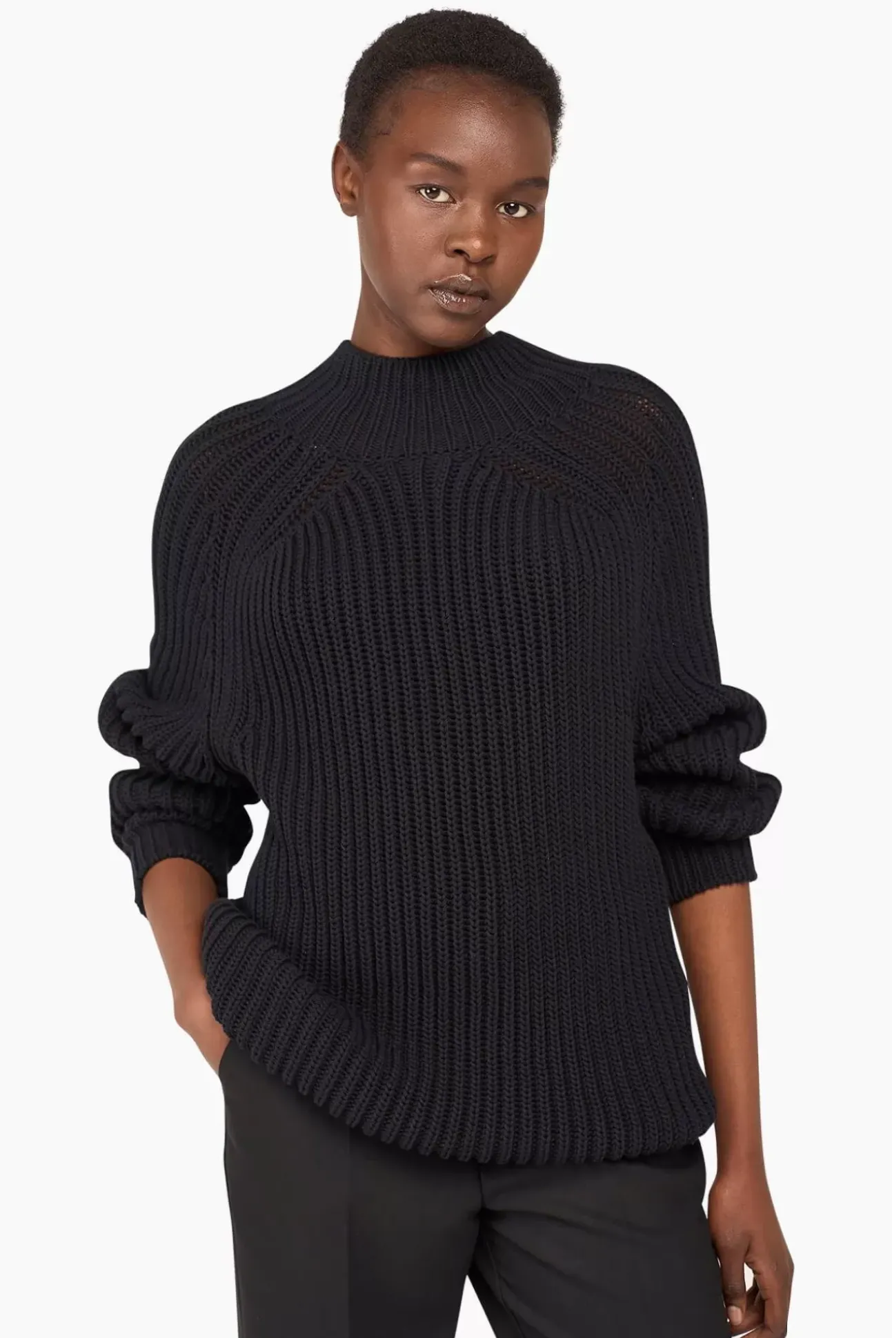 JANICE Sweaters & Truien^Trui Dames Katoen Jenz Zwart