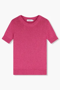 JANICE Sweaters & Truien^Truitje Dames Lurex Tyson Roze