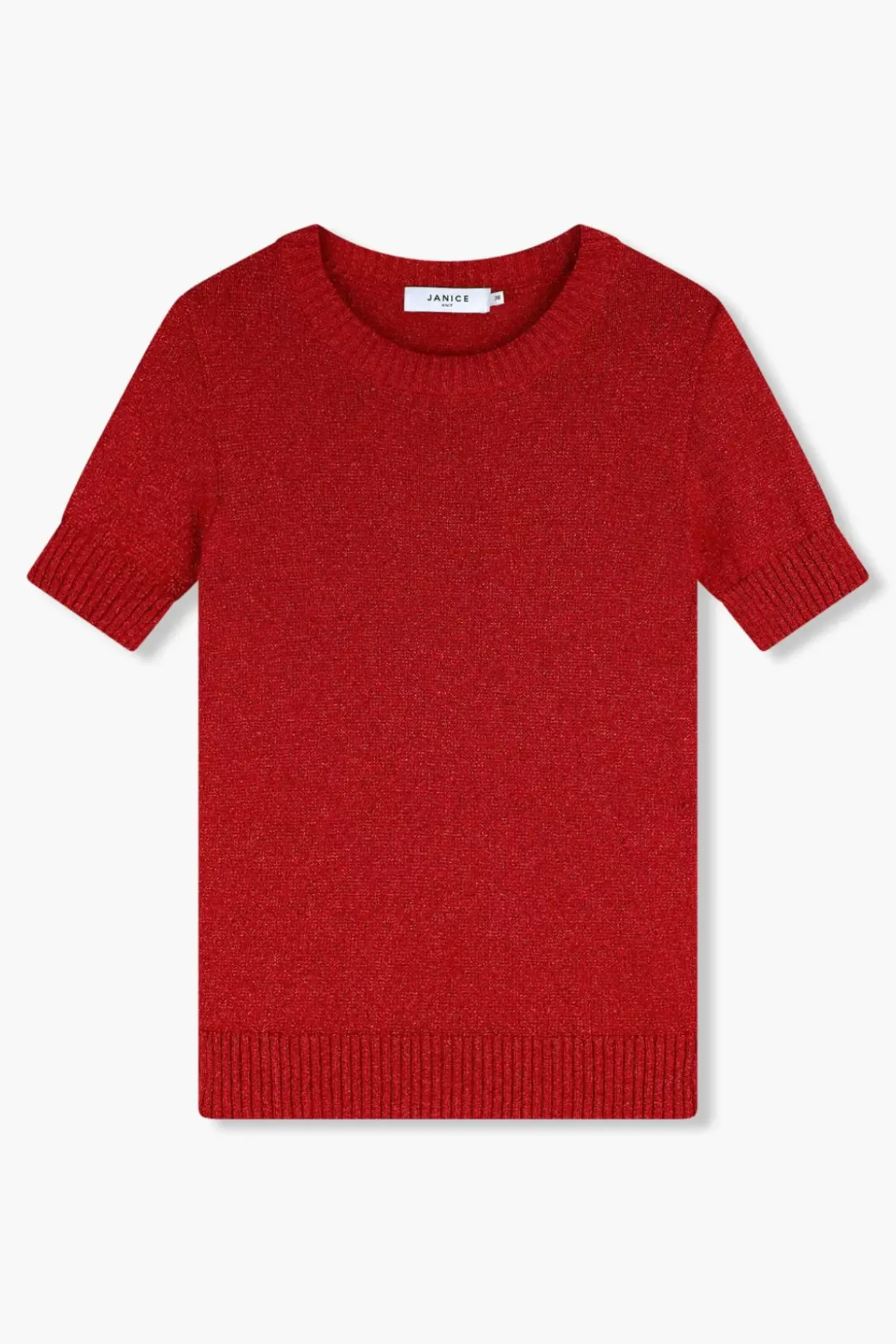 JANICE Sweaters & Truien^Truitje Lurex Tyson Rood