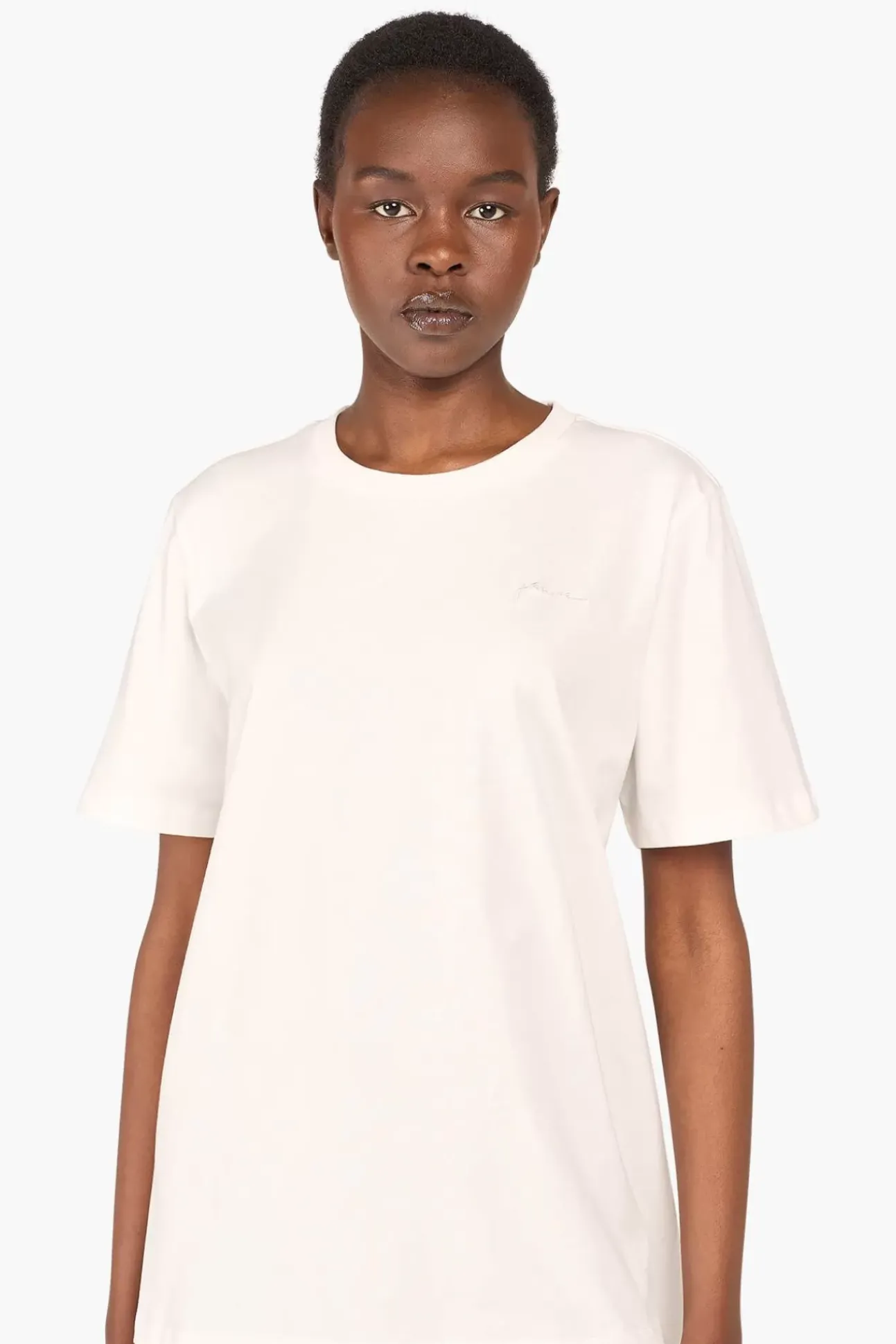 JANICE T-Shirts^Wit Dames Shirt Rock White