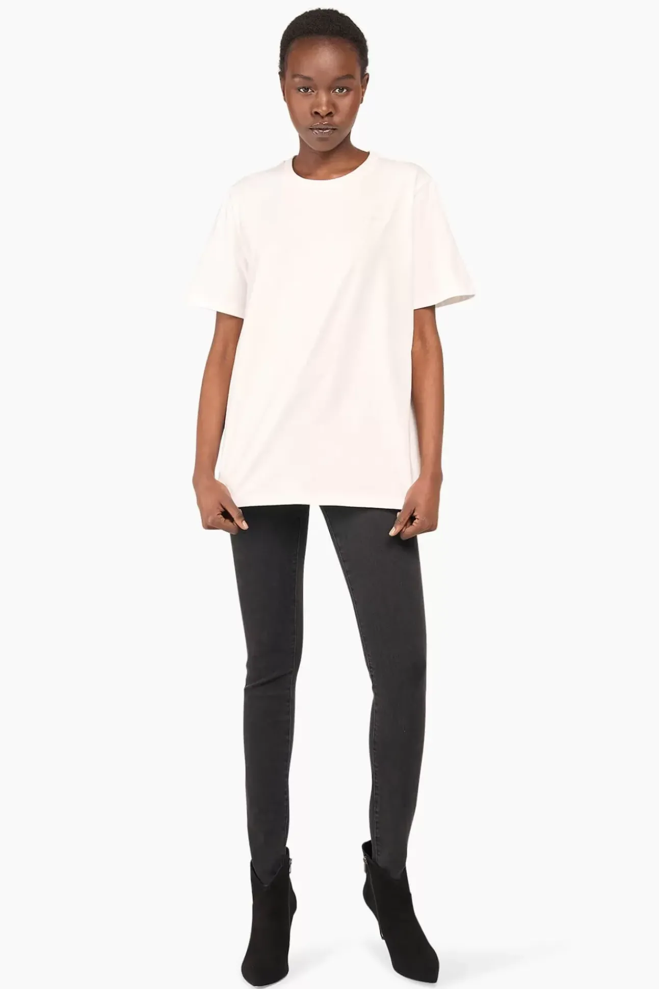 JANICE T-Shirts^Wit Dames Shirt Rock White