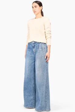 JANICE Sweaters & Truien^Witte Cashmere Dames Trui Brody Off-White