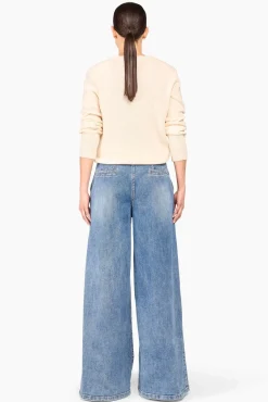 JANICE Sweaters & Truien^Witte Cashmere Dames Trui Brody Off-White