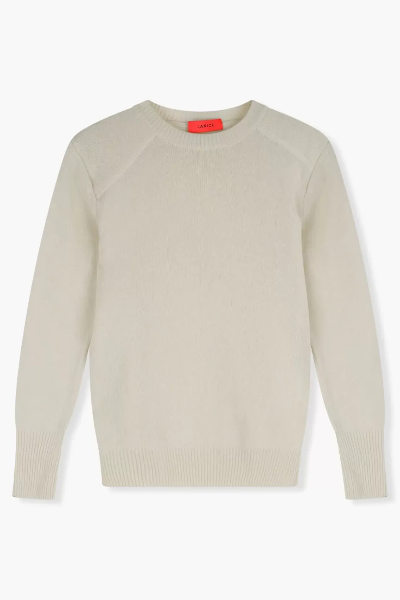 JANICE Sweaters & Truien^Witte Cashmere Dames Trui Brody Off-White