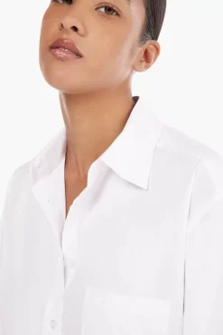 JANICE Blouses^Witte Katoenen Blouse Kygo White