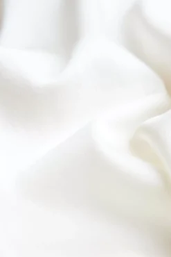 JANICE Tops^Witte Zijden Top River White