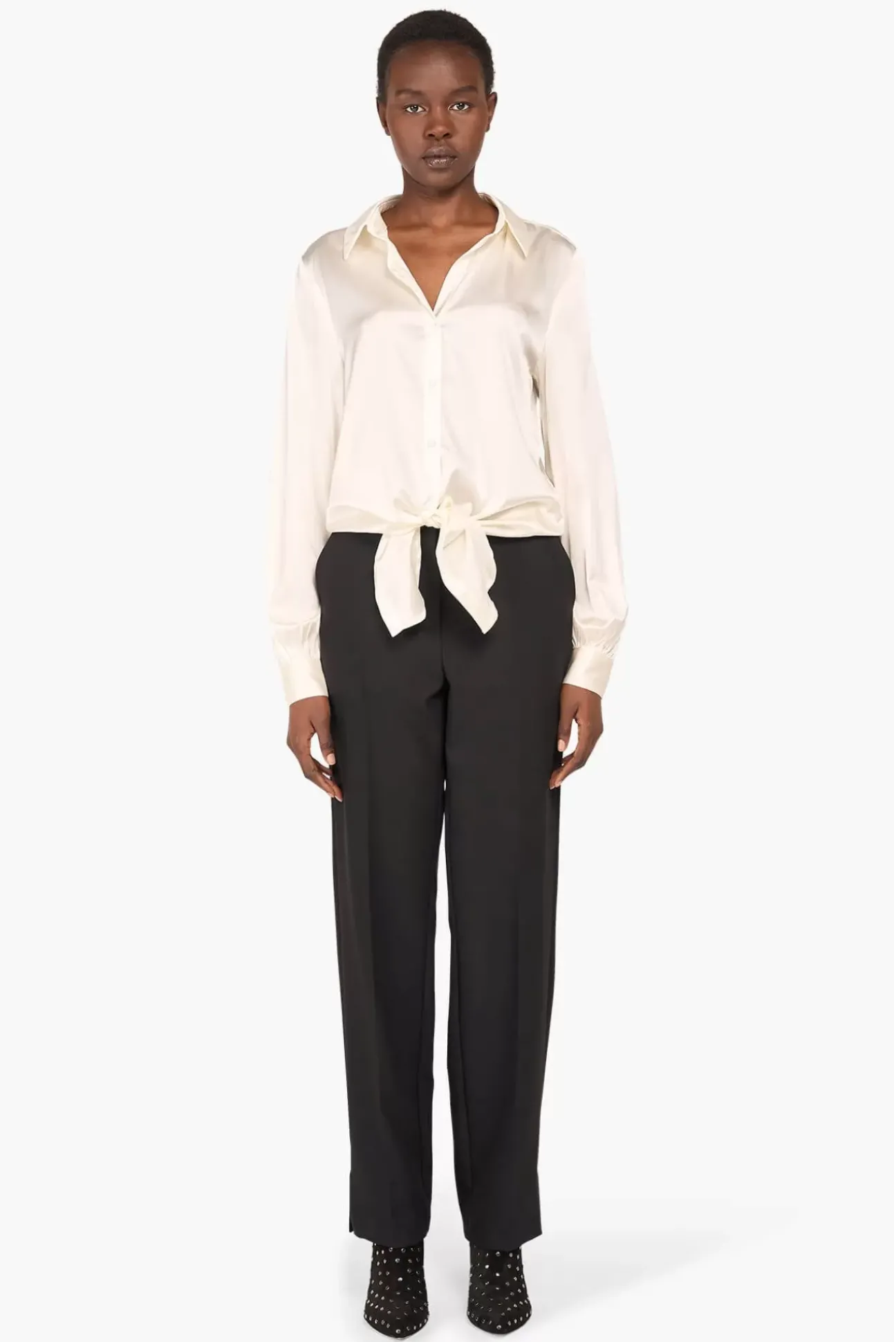 JANICE Blouses^Zijden Blouse Dames Bobby Off White