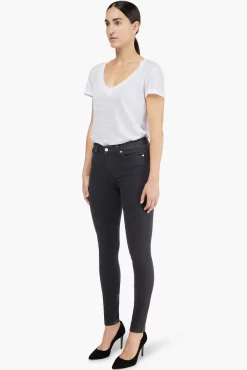 JANICE Denim^Zwarte High Waist Skinny Jeans Rocket Black 001