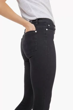 JANICE Denim^Zwarte High Waist Skinny Jeans Rocket Black 001