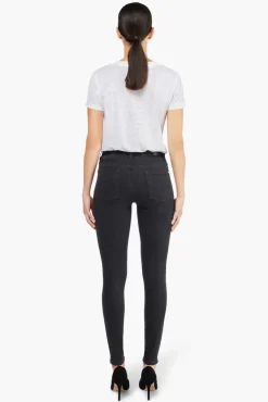 JANICE Denim^Zwarte High Waist Skinny Jeans Rocket Black 001